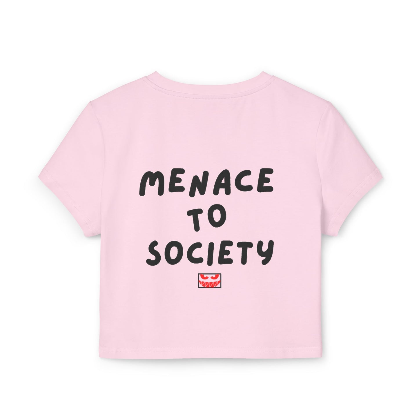 "Menace to Society" Cropped Tee