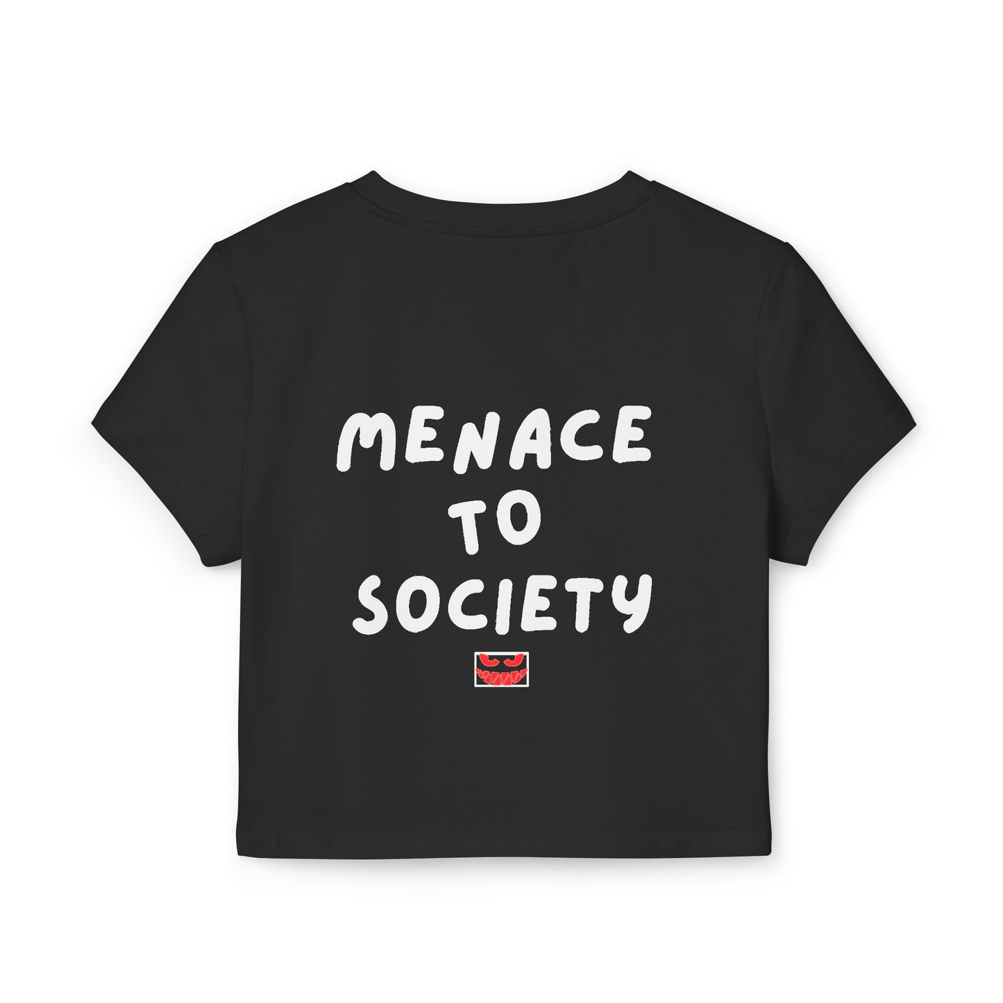 "Menace to Society" Cropped Tee